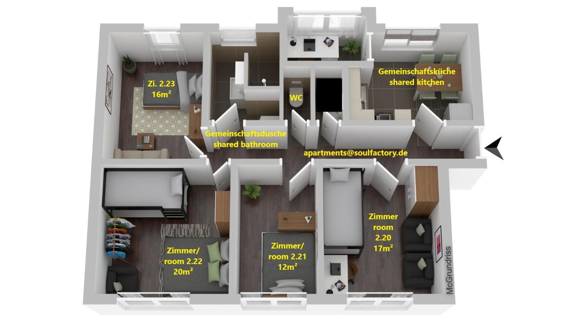 Soulfactory Budget Neu-Ulm Dış mekan fotoğraf